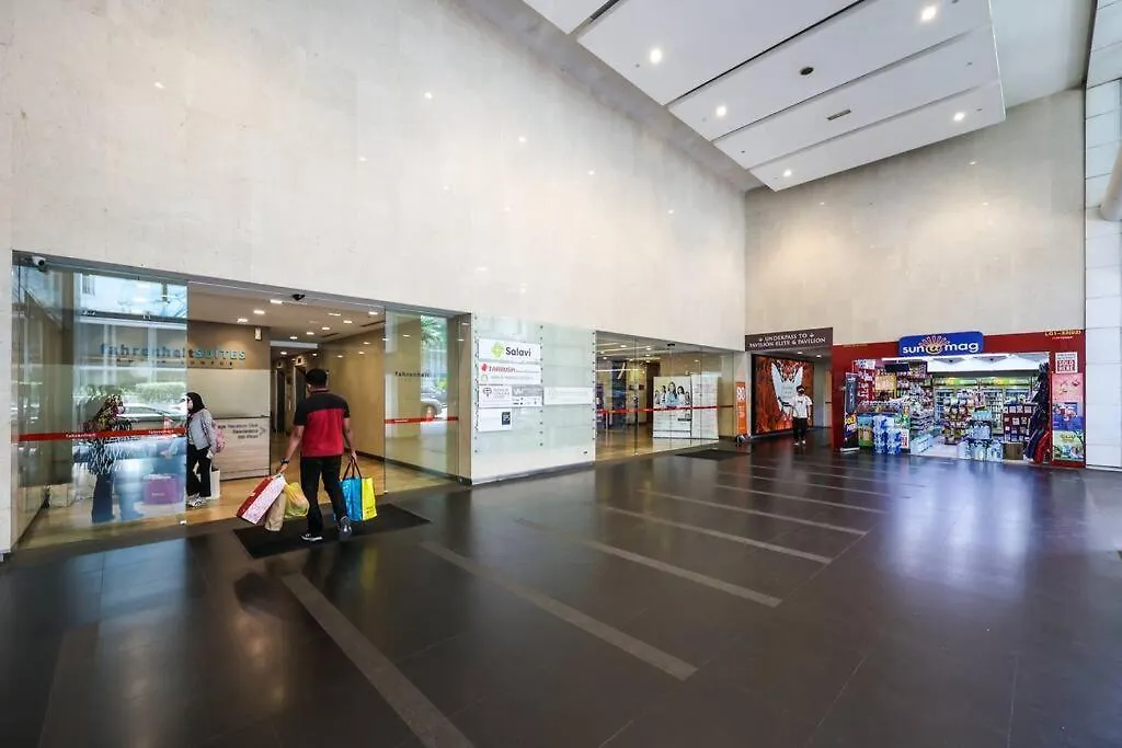 5 Sec To Pavilion Mall 16-23 People Fahrenheit Suites 88 Jalan Bukit Bintang Kuala Lumpur Apartment
